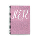 "HER" thoughts spiral notebook